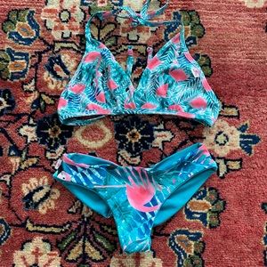 Missfit Swimsuit Flamingo size XS